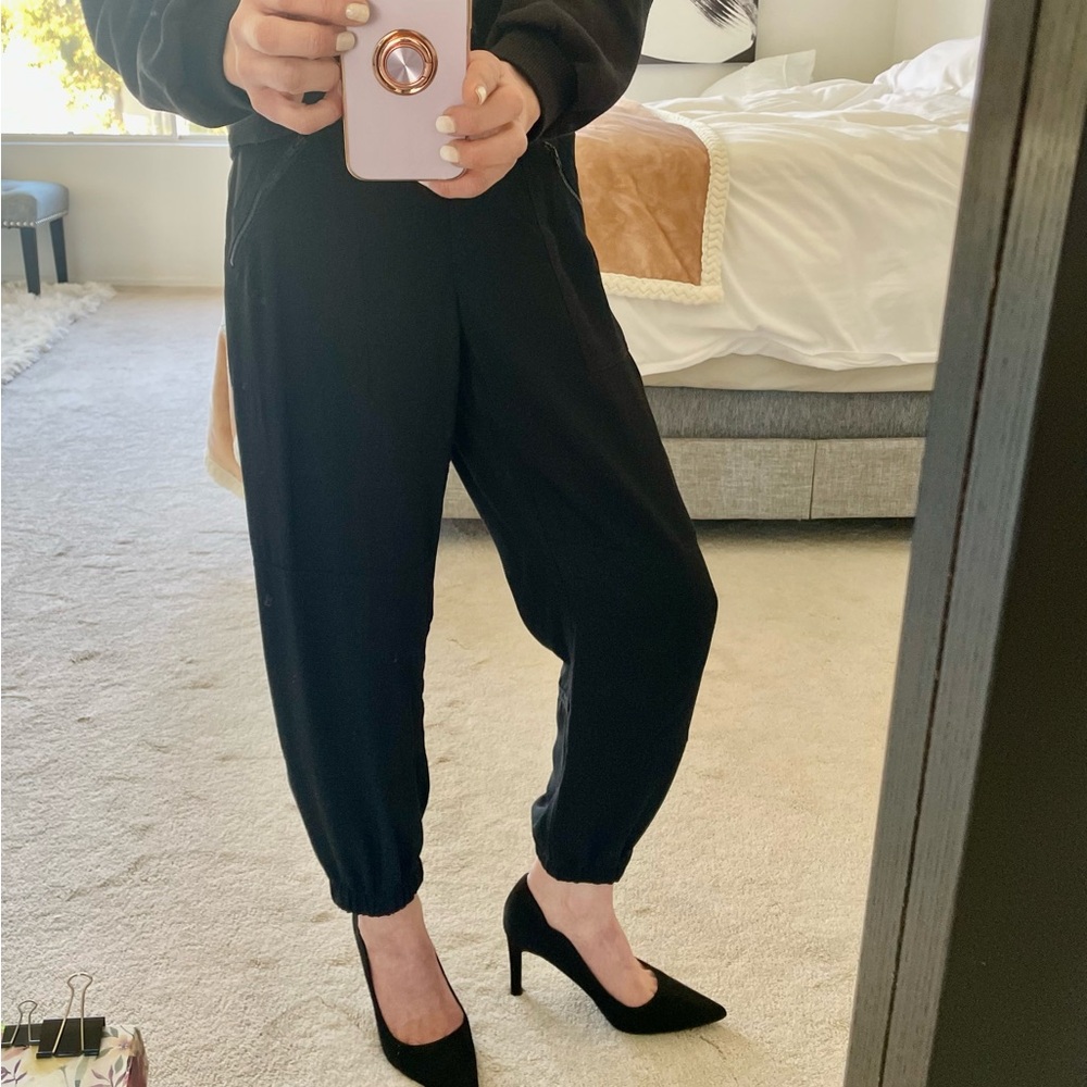 Theory Utility Cargo Pant In Silk-Like Viscose